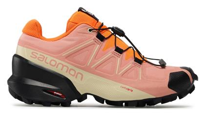 Salomon Speedcross 5 Γυναικεία Αθλητικά Παπούτσια Trail Running Blooming Dahlia / Black / Vibrant Orange από το MybrandShoes