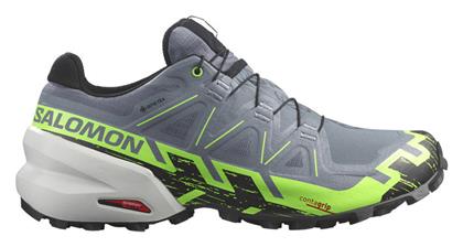 Salomon Speedcross 6 Ανδρικά Αθλητικά Παπούτσια Trail Running Γκρι Αδιάβροχα με Μεμβράνη Gore-Tex