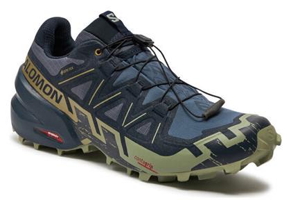 Salomon Speedcross 6 Gore-tex Ανδρικά Αθλητικά Παπούτσια Trail Running Grisaille / Carbon / Tea