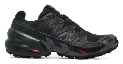 Salomon Speedcross 6 GTX Ανδρικά Αθλητικά Παπούτσια Trail Running Μαύρα Αδιάβροχα με Μεμβράνη Gore-Tex