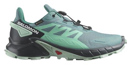 Salomon Supercross 4 Γυναικεία Αθλητικά Παπούτσια Trail Running Αδιάβροχα με Μεμβράνη Gore-Tex Dusty Turquoise / India Ink από το MybrandShoes