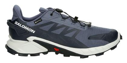 Salomon Supercross 4 Gtx Ανδρικά Αθλητικά Παπούτσια Trail Running Αδιάβροχα με Μεμβράνη Gore-Tex Blue / Black