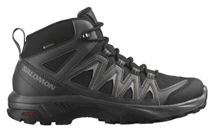 Salomon X Braze Mid GTX Γυναικεία Ορειβατικά Μποτάκια Αδιάβροχα με Μεμβράνη Gore-Tex Μαύρα