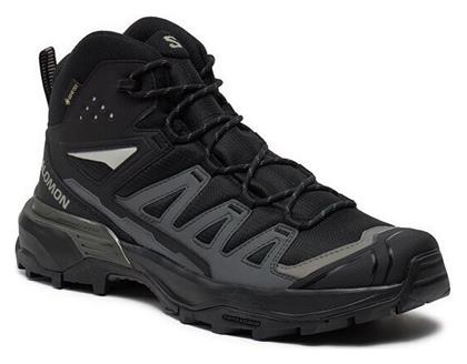 Salomon X Ultra 360 Mid Ανδρικά Ορειβατικά Μποτάκια Αδιάβροχα με Μεμβράνη Gore-Tex Μαύρα