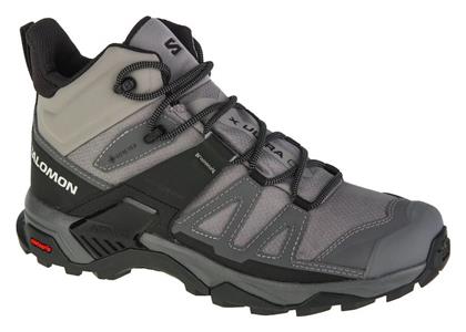 Salomon X Ultra 4 Mid GTX Ανδρικά Ορειβατικά Γκρι L47454200 από το MybrandShoes