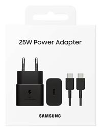 Samsung EP-T2510X USB-C 25W με Καλώδιο USB-C - USB-C