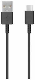 Samsung Regular USB 2.0 Cable USB-C male - USB-A male Μαύρο 1.2m Bulk (EP-DG970BBE)