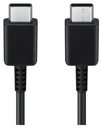 Samsung Regular USB 2.0 Cable USB-C male - USB-C male Μαύρο 1m (EP-DA705BBEGWW)