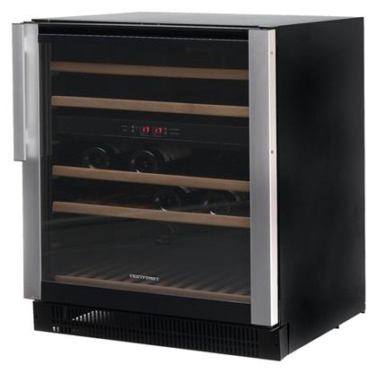 Sanden Intercool Μαύρο Επαγγελματικό Ψυγείο Κρασιών 145lt με Θερμοκρασία Λειτουργίας +5°C / +8°C Π59.5 x Β57.3 x Υ89εκ.