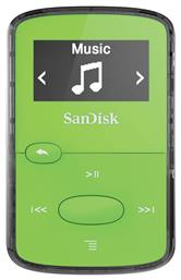 Sandisk Clip Jam MP3 Player (8GB) με Οθόνη OLED 0.96'' Πράσινο