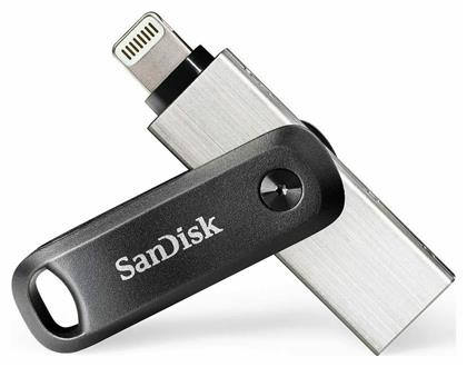 Sandisk iXpand 64GB USB 3.1 Lightning & USB-A Μαύρο