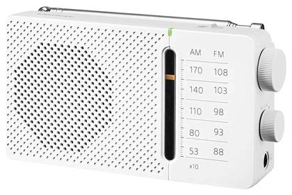 Sangean SR-36 Ραδιοφωνάκι Μπαταρίας Λευκό