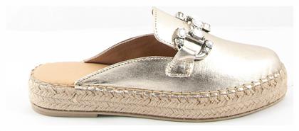 Sante Δερμάτινα Mules Χρυσά 24-176-20