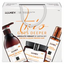 Saryna Key Trio Goes Deeper Absolute Vibrant Σετ Θεραπείας Μαλλιών 3τμχ