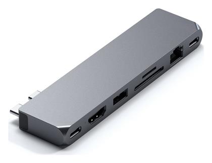 Satechi Docking Station με Διπλό USB-C HDMI 4K PD Ethernet (STUCPHMX)