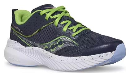 Saucony Αθλητικά Παιδικά Παπούτσια Running Kinvara 14 Navy Blue / Classic Green