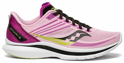 Saucony Kinvara 12 Γυναικεία Αθλητικά Παπούτσια Running Ροζ