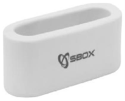 Sbox Cable Organizer Station Λευκό 1τμχ