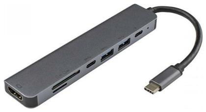 Sbox TYPEC-7IN1 USB-C Docking Station με HDMI 4K PD