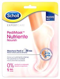 Scholl Nutriente Nourish 0% Μάσκα Ενυδάτωσης για Πόδια 1 Ζευγάρι