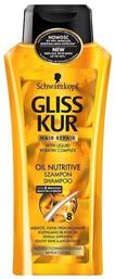 Schwarzkopf Gliss Kur Oil Nutritive Σαμπουάν για Λάμψη για Όλους τους Τύπους Μαλλιών 400ml από το e-Fresh