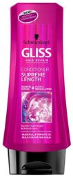 Schwarzkopf Gliss Supreme Length Conditioner Αναδόμησης/θρέψης 200ml από το Pharm24