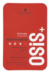 Schwarzkopf Κρέμα Μαλλιών Osis+ Mighty Matte για Διαμόρφωση με Δυνατό Κράτημα 100ml από το Letif