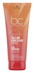 Schwarzkopf Scalp, Hair & Body Cleanse Bonacure Sun Protect Αντηλιακό Μαλλιών 200ml από το Letif