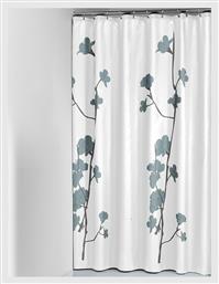 Sealskin Orchid Κουρτίνα Μπάνιου Υφασμάτινη 180x200 cm Μπλε