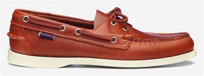 Sebago Portland Ανδρικά Boat Shoes σε Καφέ Χρώμα