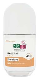Sebamed Sensitive Skin Balsam Αποσμητικό σε Roll-On Χωρίς Αλουμίνιο 50ml