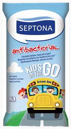 Septona Antibacterial Kids On Go 15τμχ από το Esmarket