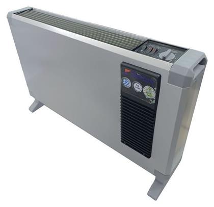 Serton Turbo 342-S24 Θερμοπομπός Δαπέδου 2000W Γκρι