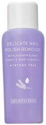 Seventeen Delicate Nail Ξεβαφτικό Νυχιών χωρίς Ασετόν 100ml