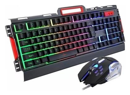 SGL DS-A01 Gaming Πληκτρολόγιο με RGB φωτισμό (Αγγλικό US)