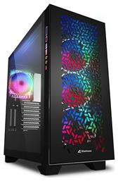 Sharkoon Elite Shark CA300H Gaming Midi Tower με Πλαϊνό Παράθυρο