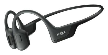 Shokz OpenRun Pro Bone Conduction Bluetooth Handsfree Ακουστικά με Αντοχή στον Ιδρώτα Μαύρα