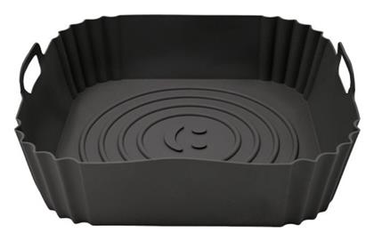 Sidirela Φόρμα Μαγειρέματος για Air Fryer Γκρι 22.5x22.5x5.5εκ.