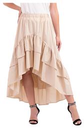 Silvian Heach PGP22504GO Ψηλόμεση Midi Φούστα
