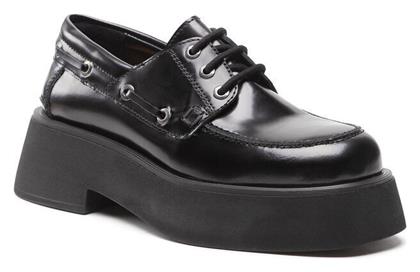Simple Γυναικεία Oxfords σε Μαύρο Χρώμα