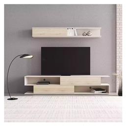 Σύνθετο Σαλονιού Brick Oak-κρεμ Μ240xΒ40xΥ50.4εκ.