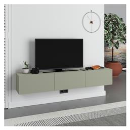 Σύνθετο Σαλονιού Francy Ash Green Μ180xΒ30xΥ30εκ.