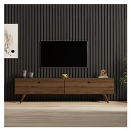 Σύνθετο Σαλονιού Paris Καρυδί Μ160xΒ25xΥ35εκ.