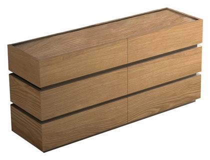 Συρταριέρα Κρεβατοκάμαρας Ξύλινη Sonlen 120x40x72εκ.