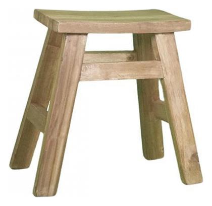 Σκαμπό Σαλονιού Tribeca Καφέ 50x30x50εκ.