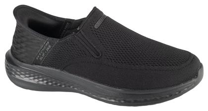 Skechers Ανδρικά Slip-On Μαύρα