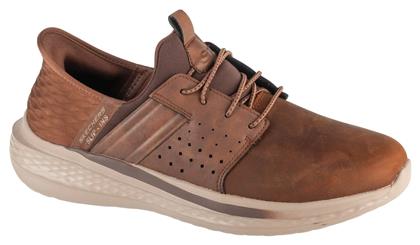 Skechers Δερμάτινα Ανδρικά Casual Παπούτσια