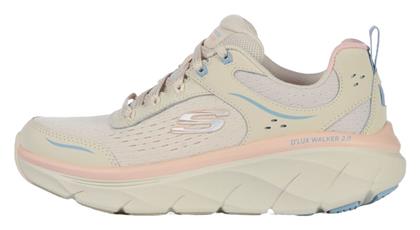 Skechers Dlux Walker 2.0 Γυναικεία Sneakers Μπεζ