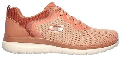 Skechers Engineered Mesh Lace-Up Γυναικεία Sneakers Ροζ