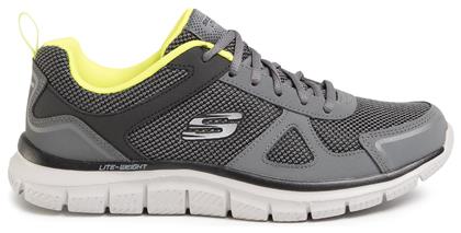 Skechers Lite-weight Qtr Overlay Ανδρικά Running Γκρι